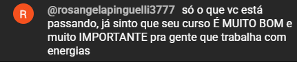 Depoimento de aluna